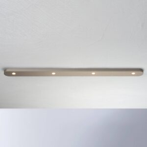Bopp Close LED stropní svítidlo čtyři zdroje taupe