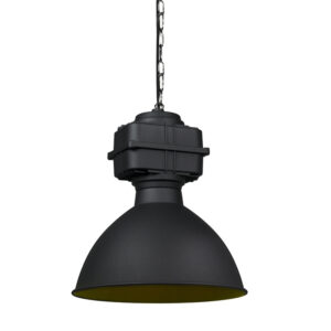 Průmyslová závěsná lampa malá matná černá – Sicko