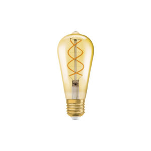 E27 stmívatelná LED lampa ST64 goldline 4,5W 240 lm 2100K