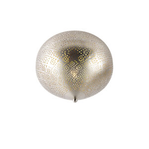 Orientální stropní lampa ocel – Sinbad