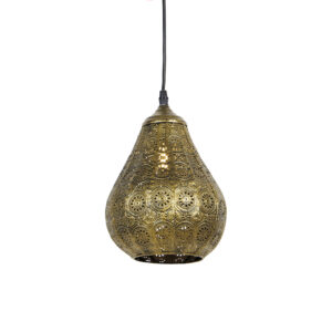 Orientální závěsná lampa zlatá – Billa Dia