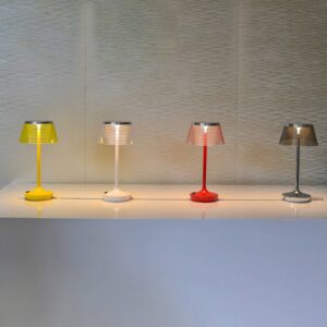Aluminor La Petite Lampe stolní lampa chrom/šedá