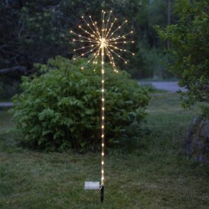 Firework Outdoor LED světlo teplé bílé baterie