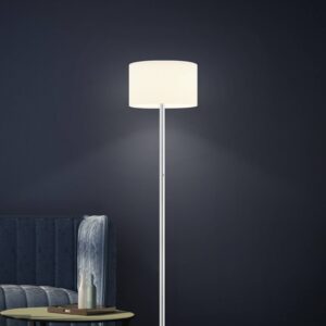 BANKAMP Grazia LED stojací lampa, ZigBee, nikl