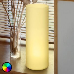 Stolní lampa LED Elluno-C RGBW ve tvaru trubice