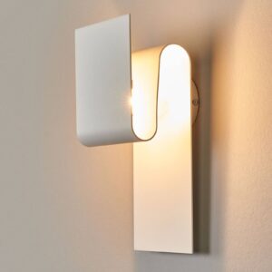 Escale Fold - matně bílé LED nástěnné světlo