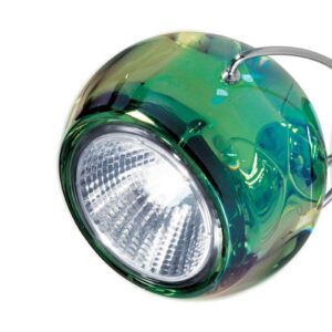 Fabbian Beluga Colour – závěsné světlo, zelené