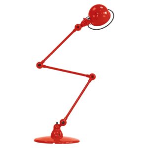 Jieldé Loft D9403 kloubová stojací lampa, červená