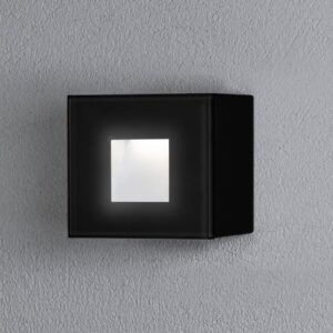 LED venkovní nástěnné světlo Chieri 8 x 8 cm černá