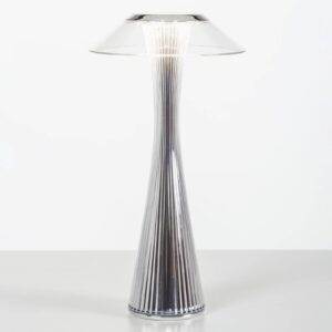 Kartell Space – LED designová stolní lampa, chrom