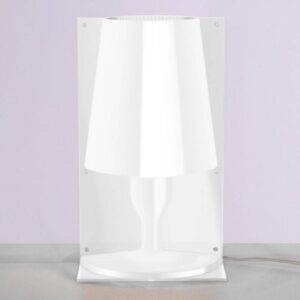 Kartell Take designová stolní lampa, bílá