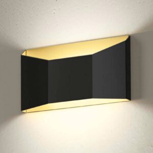 Dvoubarevné LED nástěnné světlo Esa plochý tvar