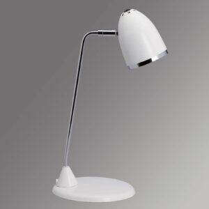 Elegantní stolní lampa Starlet – bílá