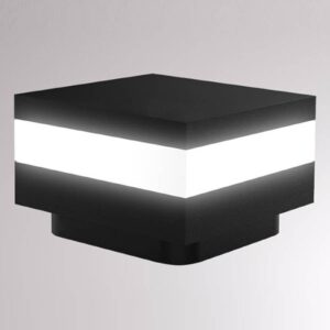 Mash LED soklové světlo IP65 černá