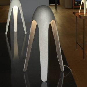Martinelli Luce Cyborg - LED stolní lampa, hliník