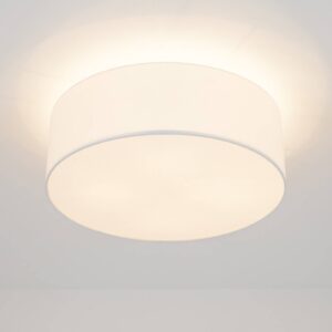 LED stropní světlo Gala, 50 cm, stínidlo bílé