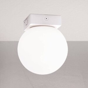 LED stropní svítidlo Snowball s vypínačem