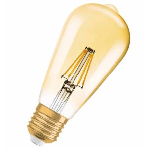 E27 6,5W 824 LED rustikální žárovka Vintage 1906