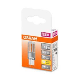 OSRAM LED pinová žárovka G9 4,8W 2 700 K čirá