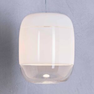 Prandina Gong S3 závěsné světlo, bílé