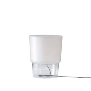 Prandina Vestale T3 stolní lampa bílá/čirá
