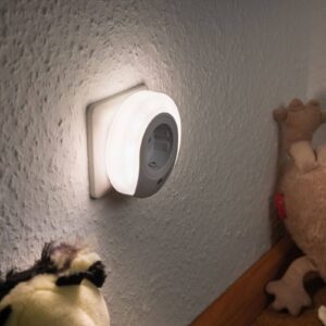 Paulmann Esby LED noční světlo se zásuvkou, kulaté