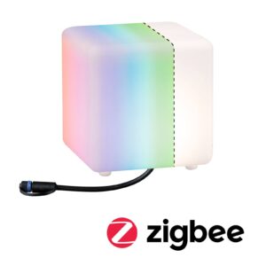 Paulmann Plug & Shine svítidlo Cube, ZigBee, RGBW