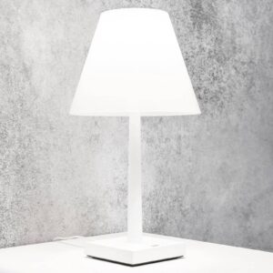 Rotaliana Dina+ stolní lampa na baterie bílá/bílá