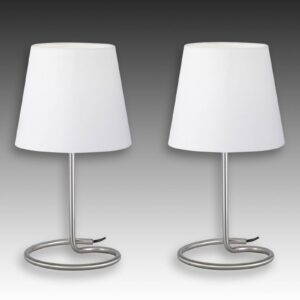 Twin – moderní sada stolních lamp