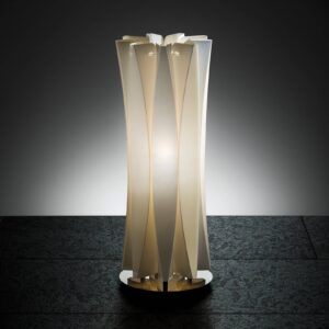 Slamp Bach stolní lampa, výška 42 cm, zlatá