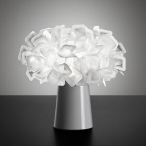 Slamp Clizia – designová stolní lampa, opálová