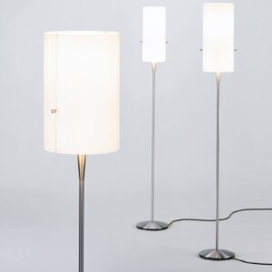 serien.lighting Club M LED stojací lampa, hliník