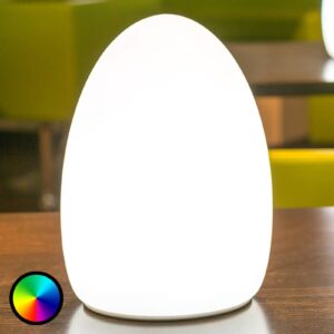 Egg - dekorační světlo ovládané aplikací s baterií