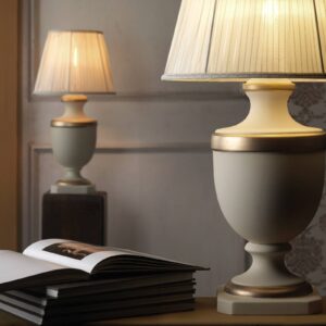 Stolní lampa Imperiale z keramiky, výška 56 cm