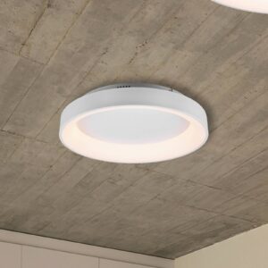 LED stropní světlo Girona dálkové ovládání, bílá
