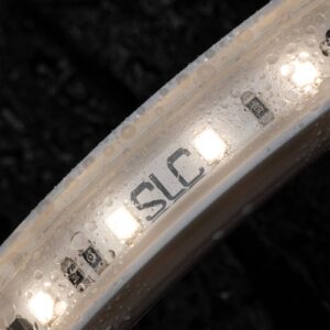 SLC LED strip 230 V, IP65, 50 m, 3 000 K