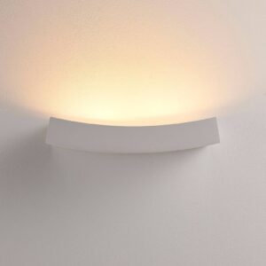Nástěnná LED lampa Tiara ze sádry