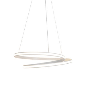 Moderní závěsné svítidlo bílé 74 cm včetně LED stmívatelné - Rowan