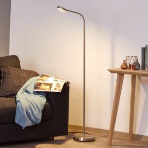 Praktická LED lampa na čtení s labutím krkem