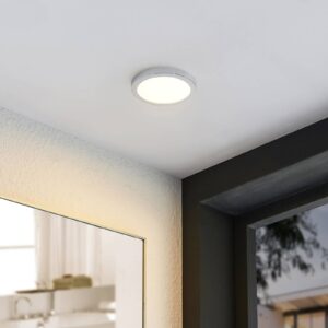 Lindby Skrolla LED podhledové světlo, IP44, 1 kus