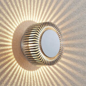 Lucande Keany LED nástěnné světlo, kruhové