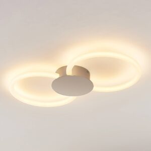 Lucande Clasa LED stropní světlo, dvoužárovkové