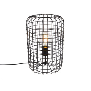 Průmyslová stolní lampa černá 40 cm – Bliss Vefa