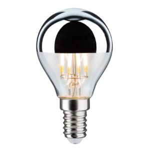 Žárovka LED E14 827 zrcadlená stříbro 4,8W stmívač