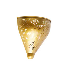 Orientální nástěnná lampa zlatá – Zayn