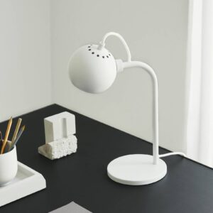 FRANDSEN Ball Single stolní lampa, bílá