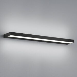 Helestra Slate LED nástěnné světlo, černá 60 cm