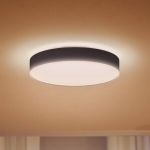 Philips Hue Enrave LED stropní světlo 42,5cm černá