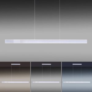 Paul Neuhaus Pure-Lume LED závěsné světlo, hliník