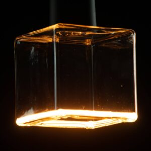 SEGULA LED Floating-Cube 86 E27 6W teplá bílá čirá